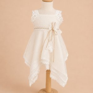 baptism dress new life baby girl christening church boho vintage
