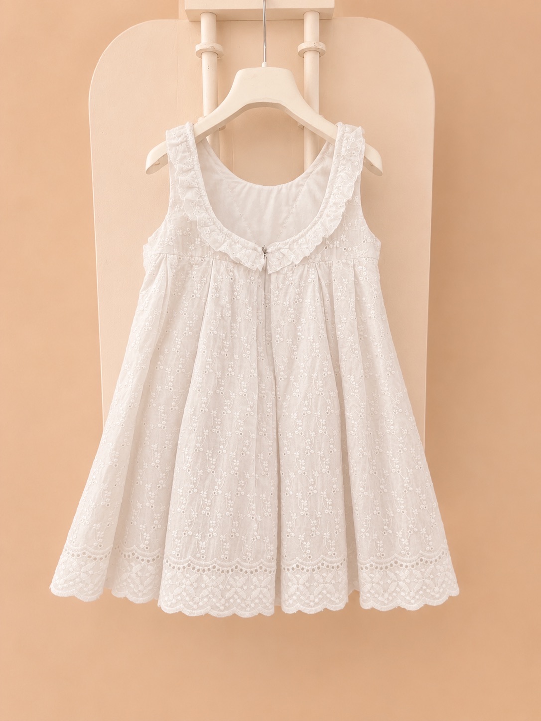 bambolinodresswhitedressbaptismchristeningbabygirl