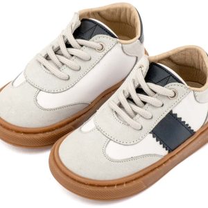 Δίχρωμο Δετά Sneaker EXC5309  Λευκό Μπλε