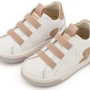 Sneaker Παντοφλέ με Λαστιχάκια EXC8005 Λευκό Μπεζ