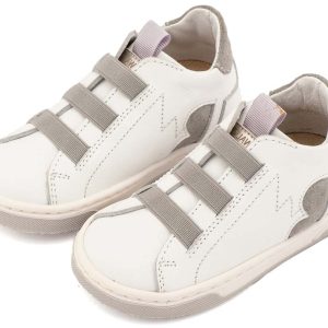 Sneaker Παντοφλέ με Λαστιχάκια EXC8005 Λευκό Γκρι