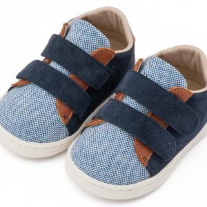 Sneakers Διπλή Μπαρέτα Χρατς PRI2104  Μπλε Ταμπά