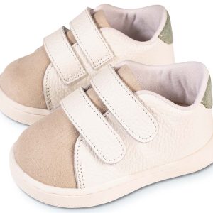 Sneakers PRI2113 Λευκό Μπεζ Μέντα